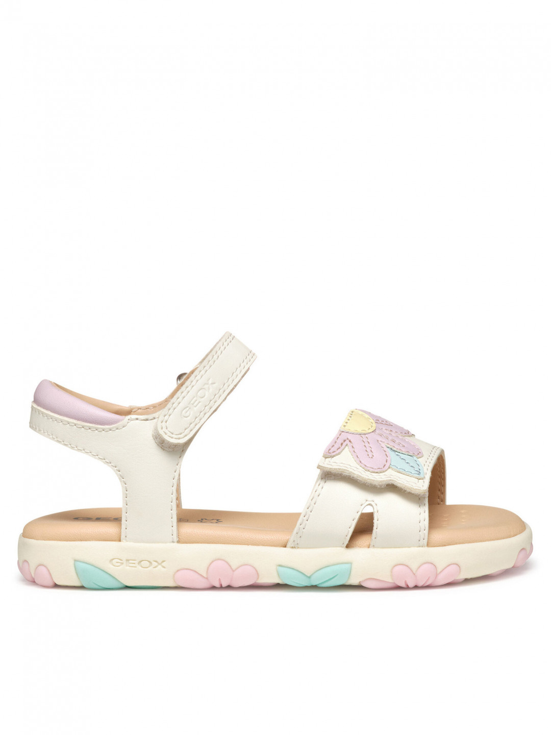 Geox Sandály J Haiti J558ZB 000BC C0406 D Bílá